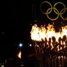 Эмблема олимпийских игр - кольца